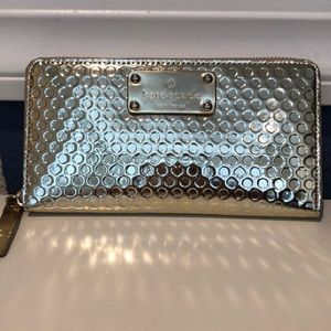 Kate Spade Gold Wallet